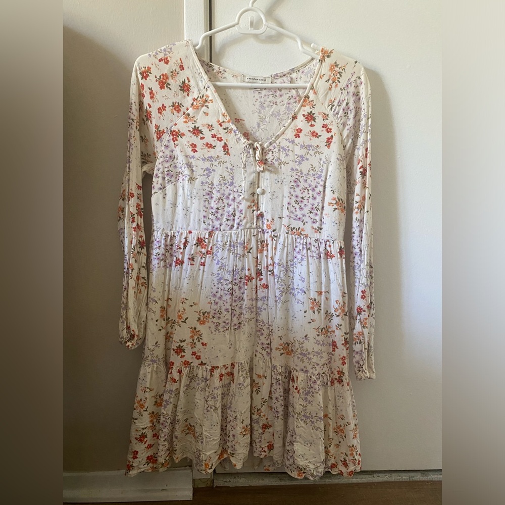 Womens American Eagle longsleeve floral dress size xsmall